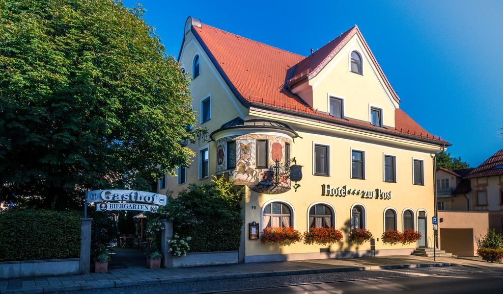 Hotel Gasthof Zur Post Unterföhring Esterno foto